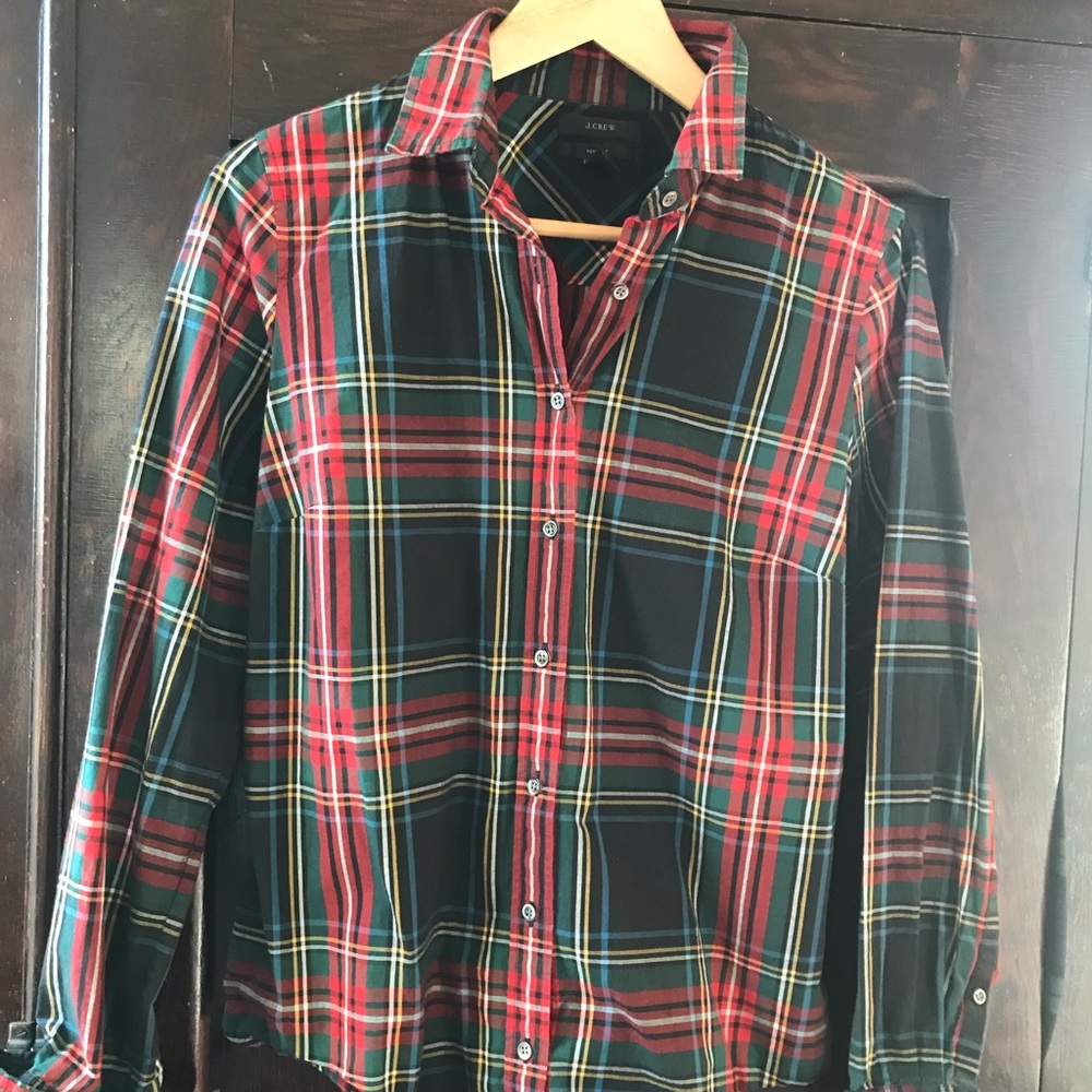 J.Crew Stewart Tartan Shirt